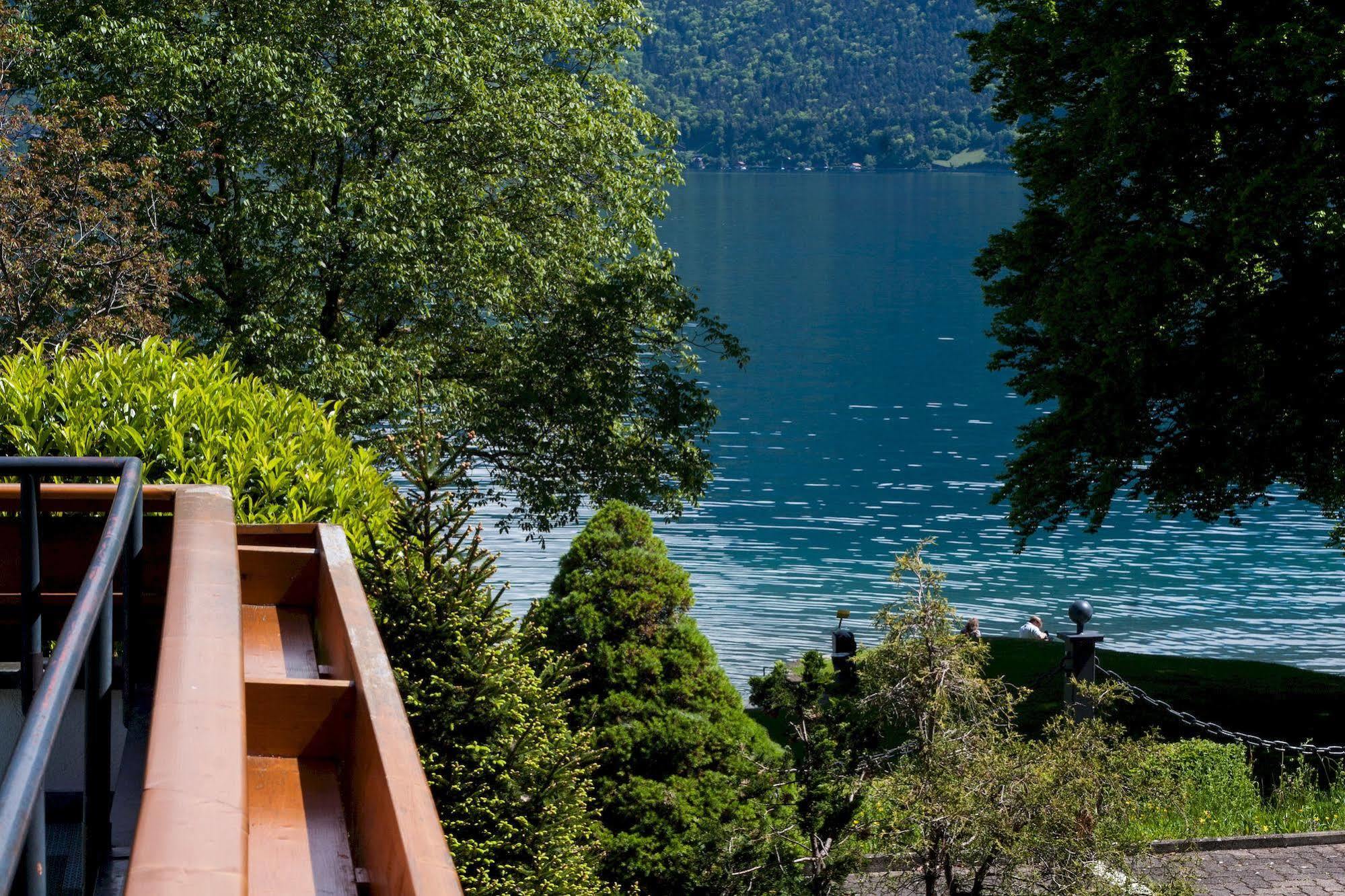 Seehotel Boutique Jägerhof-Hubertus Faulensee Exterior foto
